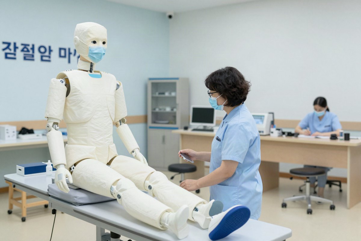 간호조무사 실습 장면